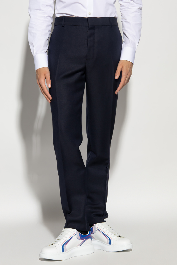 VIP【関税送料無料】希少 ALEXANDER MCQUEEN NAVY BLUE PANTS Koton jeans джинсы | Men's Clothing | SchaferandweinerShops